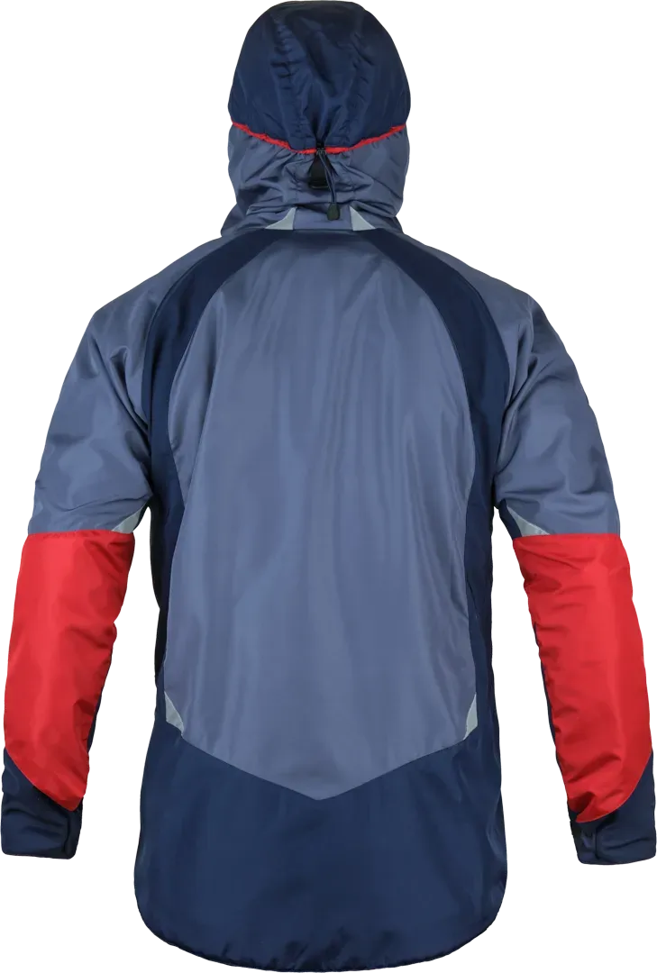 Mens Hiking Smock Paramo Velez Evolution Hybrid In Midnight Fire Indigo Back