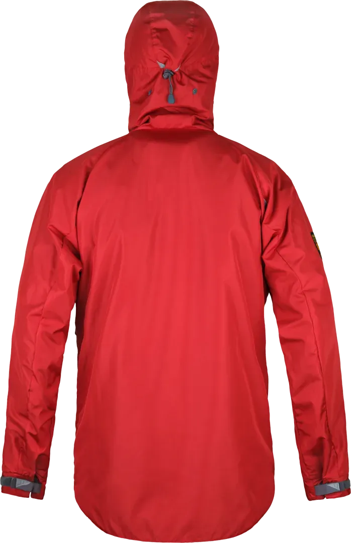 Mens Breathable And Waterproof Hiking Smock Velez Adventure In Fire Back