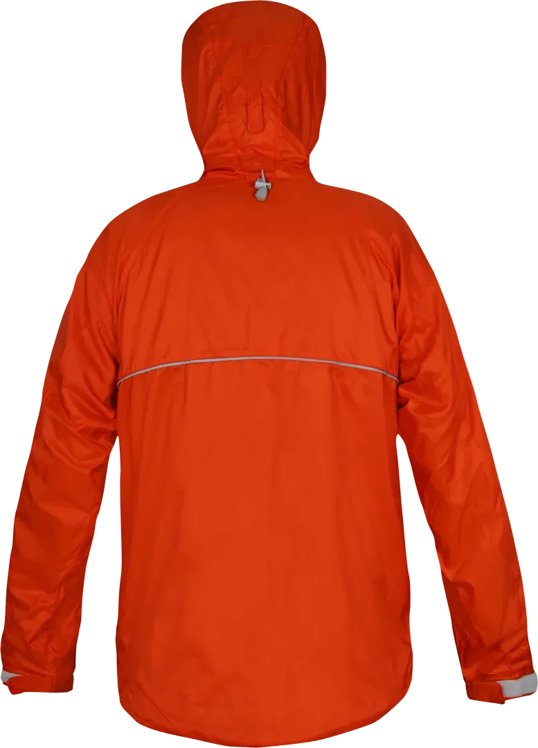 Mens Cycling Smock Paramo Velez Adventure Light In Pumpkin Back
