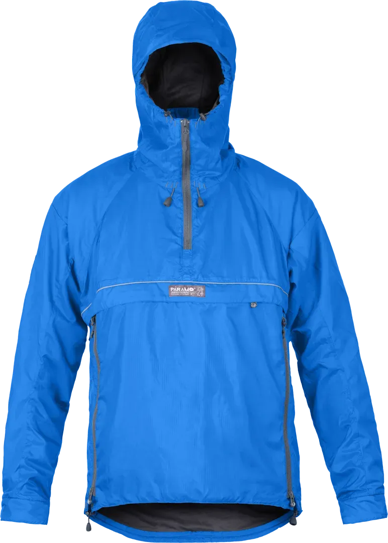 Mens Running Smock Paramo Velez Adventure Light In Reef Blue Front