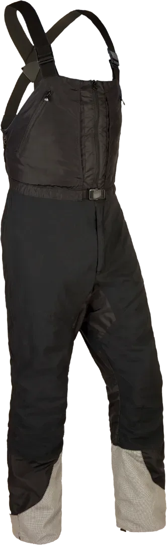 Unisex Mountaineering Waterproof Salopettes In Black Angled