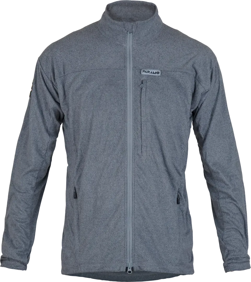 Mens Hiking Fleece Paramo Bentu Steel Grey Front