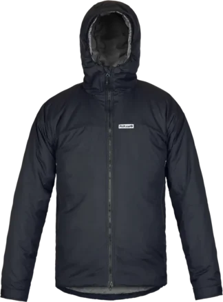 Mens Insulating Jacket Torres In Black And Steel Front