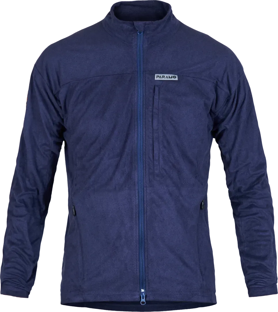 Mens Outdoor Fleece Páramo Bentu Midnight Front
