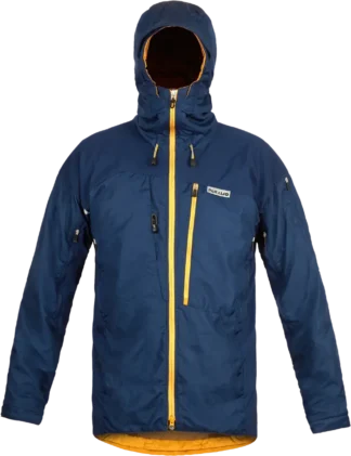 Mens Rock Climbing Jacket Paramo Enduro In Midnight Blue Front