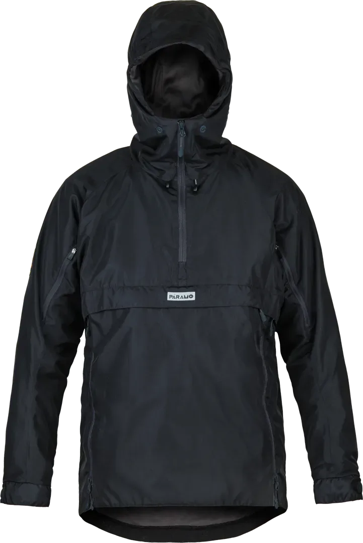 Mens Waterproof Winter Climbing Smock Velez Adventure In Black Front