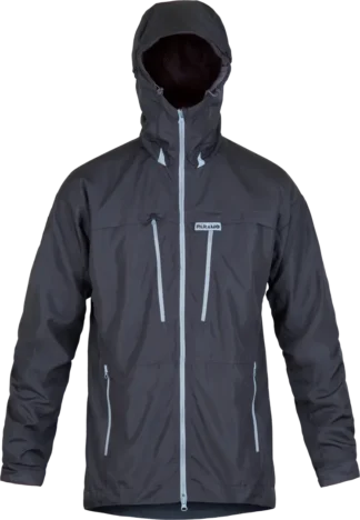 Mens Windbreaker Jacket Bentu In Dark Grey Front