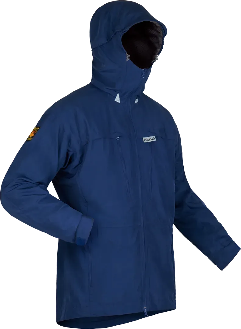 Mens Windbreaker Jacket Bentu In Midnight Angled
