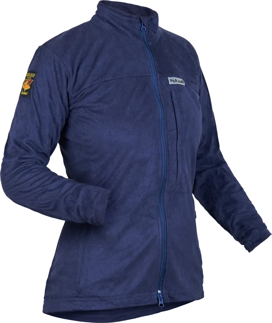 Womens Bentu Fleece Midnight Marl Womens Fleece Angled