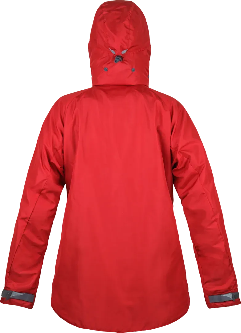 Womens Velezadvsmock Fire Waterproof Hiking Jacket Back