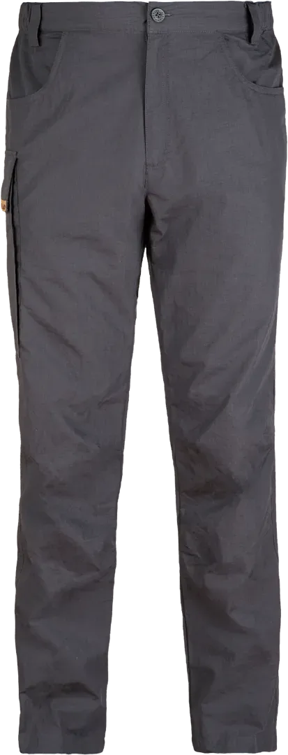 Mens Lightweight Hiking Trouser Paramo Maui In Dark Grey Front