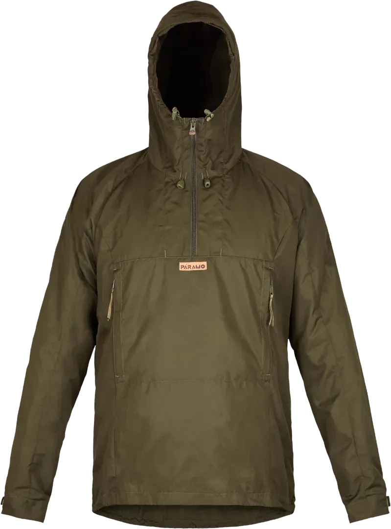 Paramo Fuera Windproof Smock Classic Moss Front