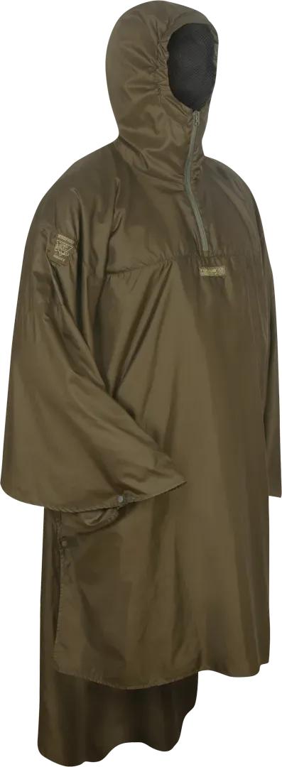 Waterproof Outdoor Photography Poncho Moss Angled