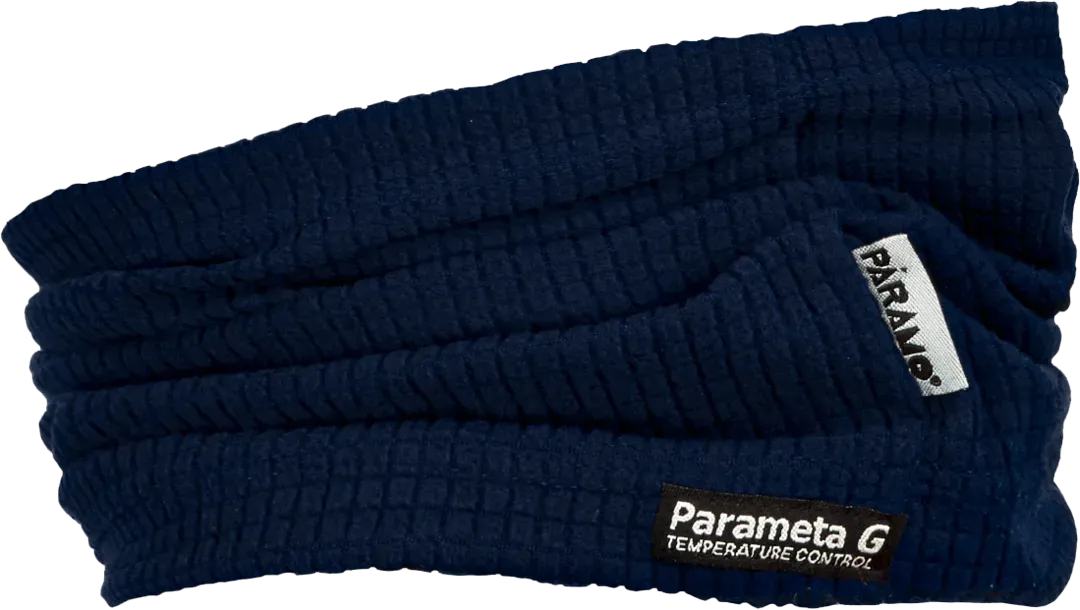 Winter Fleece Buff Grid Neck Warmer Midnight