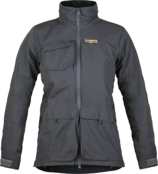 Womens Alondra Traveller Jacket Dark Grey Womens Walking Jacket Front