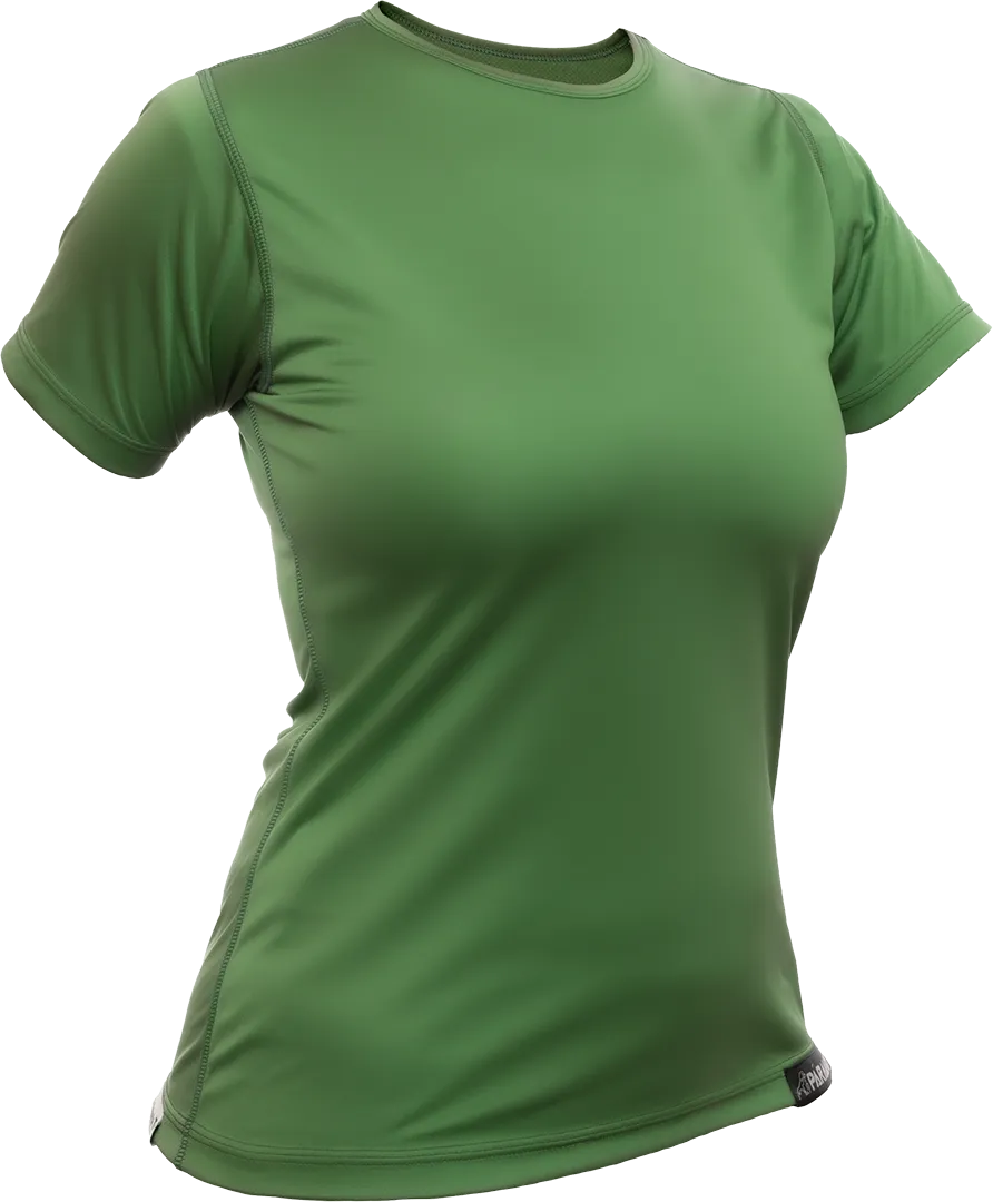 Womens Cambia Ls Zip Neck Fir Angled 1080px