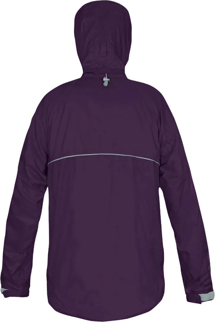 Womens Velez Adventure Light Smock Elderberry Hiking Jacket Back