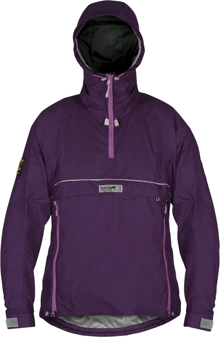 Womens Velez Adventure Light Smock Elderberry Hiking Jacket Front