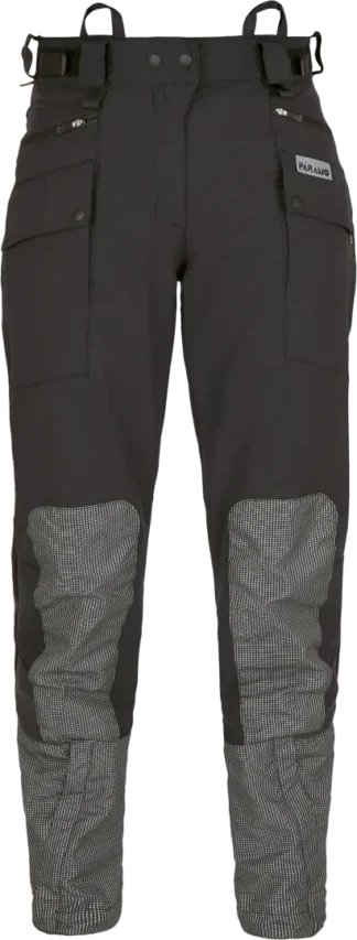 Womens Ventura Trek Trouser Black Waterproof Hiking Trousers Front