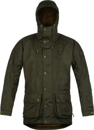 Mens Halkon 360 Jacket Moss Front 1080