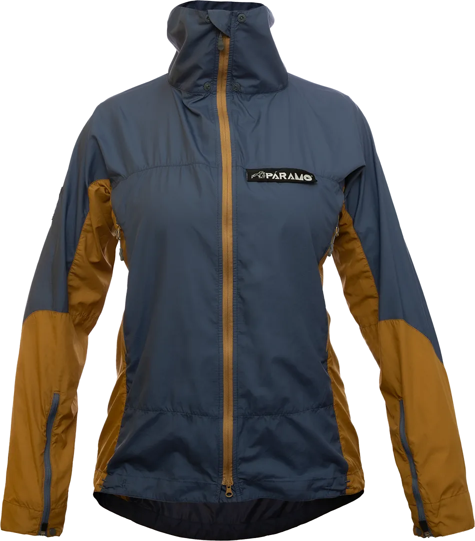 Womens Velez Windproof Indigo Cumin Front 1080px