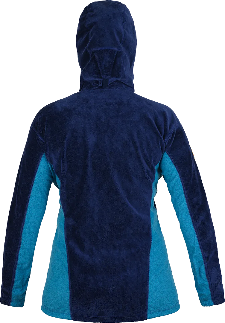 Womens Ventura Plus Fleece Midnight Neon Back 1080px