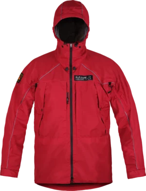 Unisex Aspira Jacket Fire Front