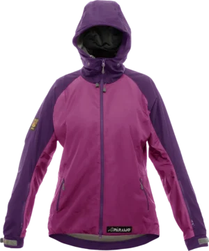 Womens Caminata Jacket Foxglove Elderberry Front